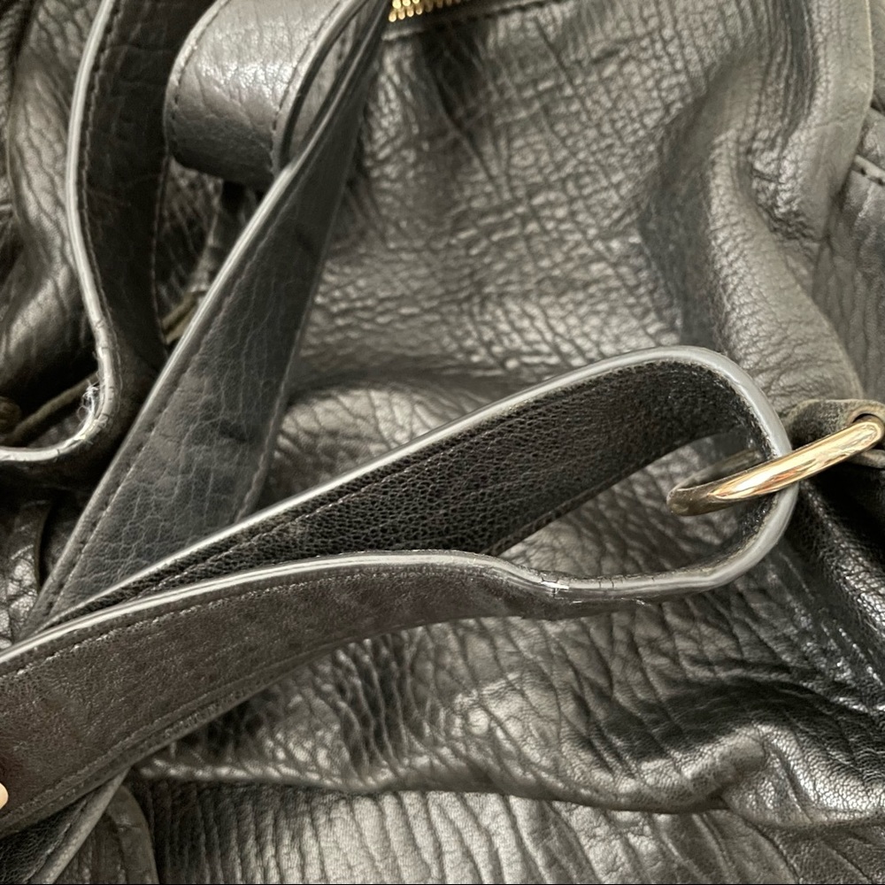 🚫SOLD🚫 REBECCA MINKOFF JULIAN LEATHER BACKPACK BLACK - Picture 8 of 8